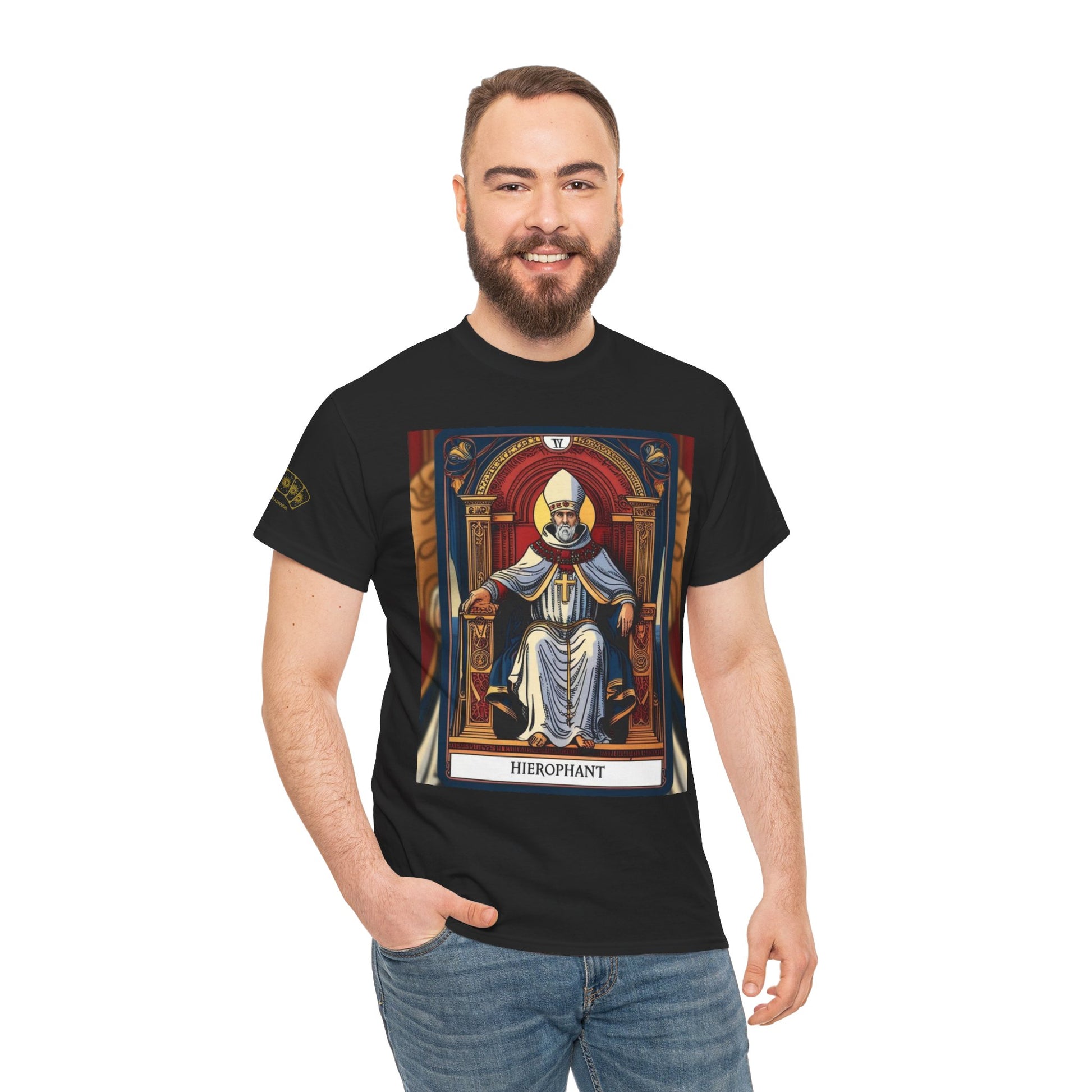 Herbal Mystic Tee - Unisex Heavy Cotton T-Shirt, Tarot Shirt, Spiritual Gift, Boho Fashion, Unisex Tarot Tee