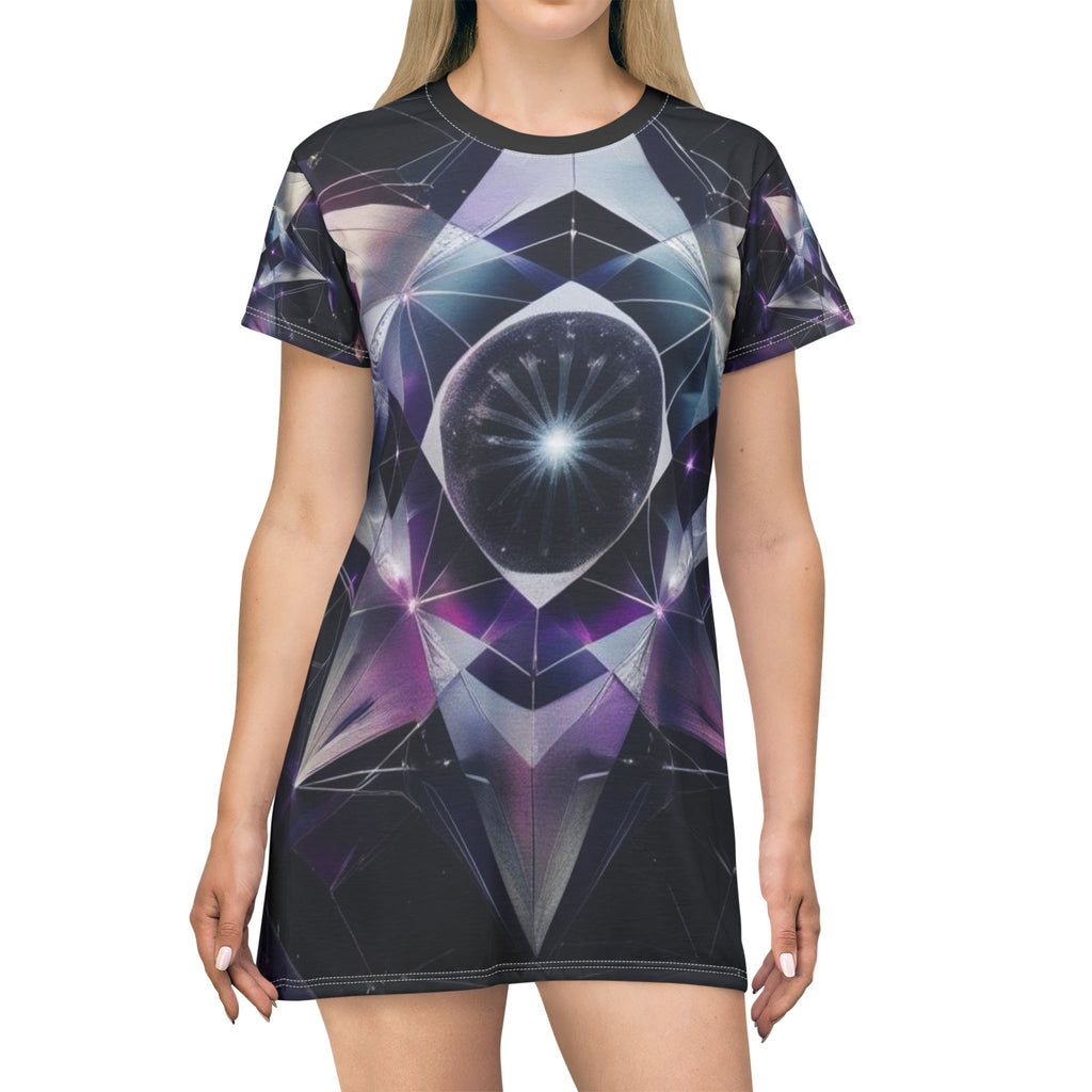 Cosmic Geometry Night gown T-Shirt
