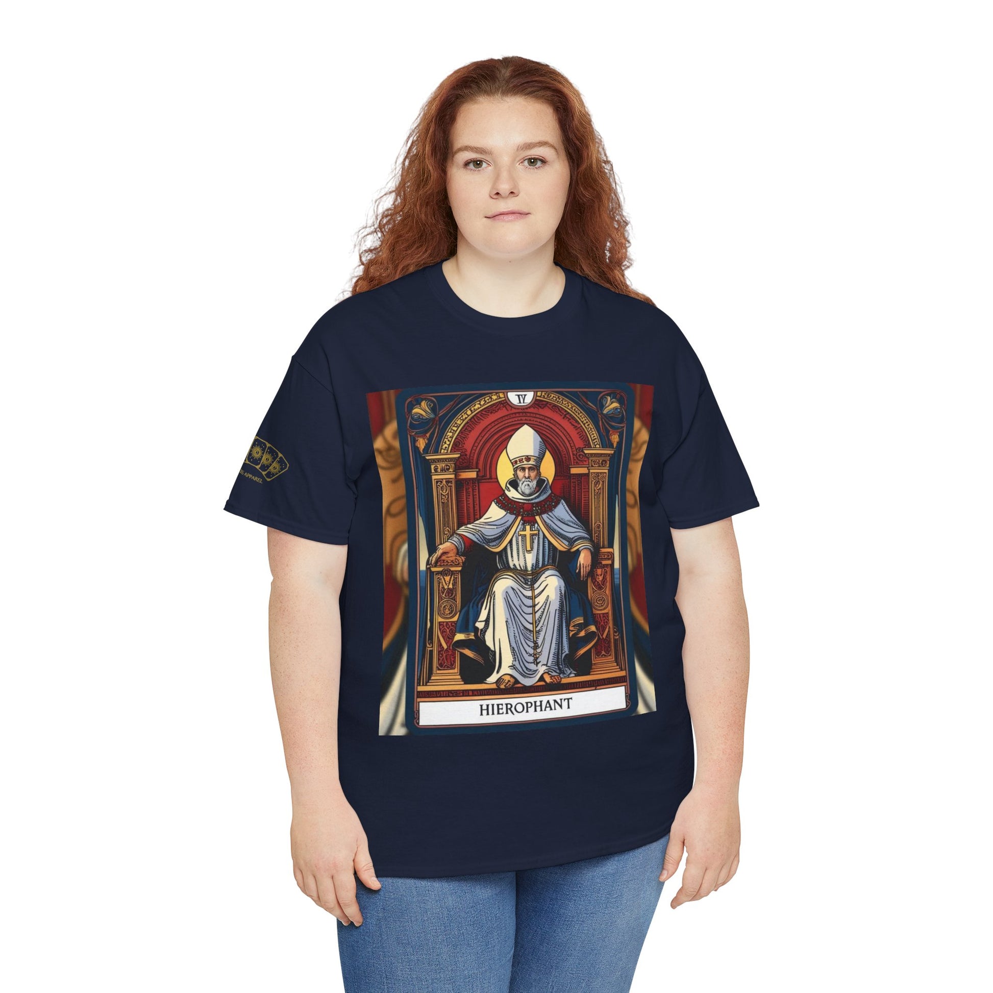 Herbal Mystic Tee - Unisex Heavy Cotton T-Shirt, Tarot Shirt, Spiritual Gift, Boho Fashion, Unisex Tarot Tee