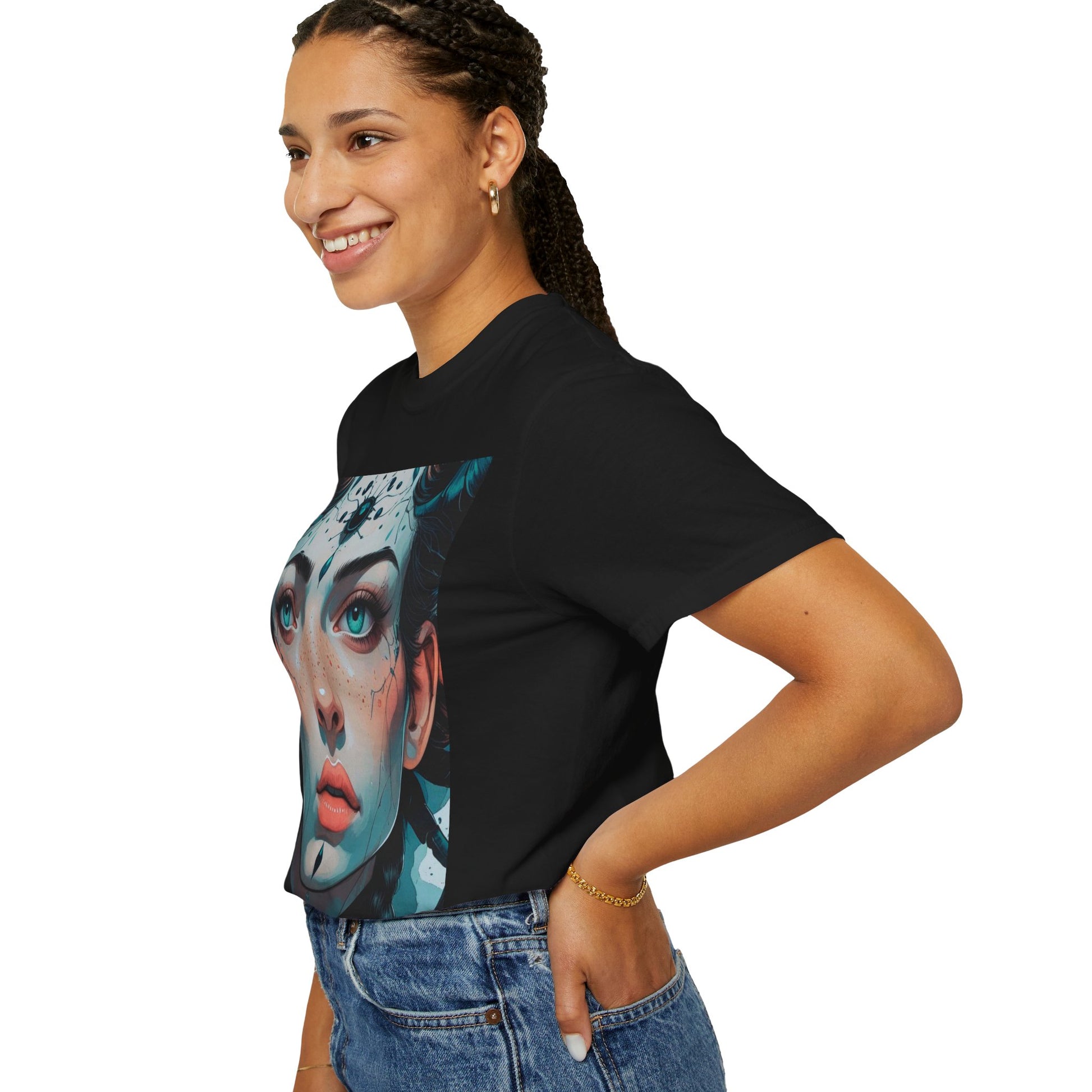 Scorpio Queen  Unisex T-shirt with Unique Design, Trendy Graphic Tee, Bohemian Shirt, Gift for Art Lovers, Casual Wear