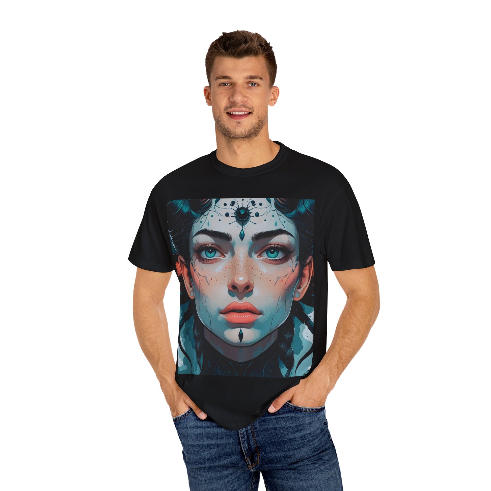 Scorpio Queen  Unisex T-shirt with Unique Design, Trendy Graphic Tee, Bohemian Shirt, Gift for Art Lovers, Casual Wear