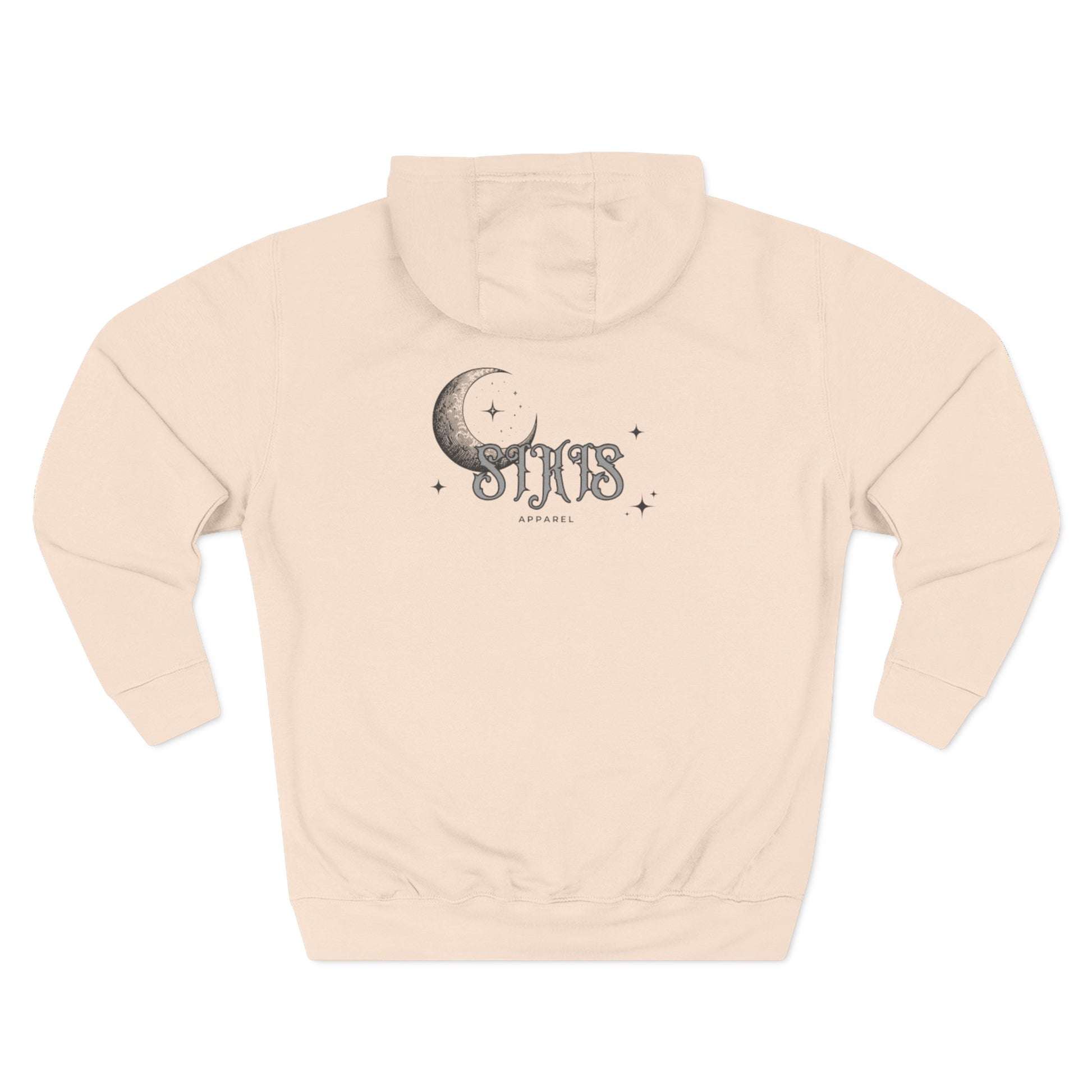 Dreamy Celestial Fleece Hoodie | Cozy Astrological Sweatshirt | Perfect for Stargazers, Book Lovers, Astrology Gifts, Hypnotic Vibes