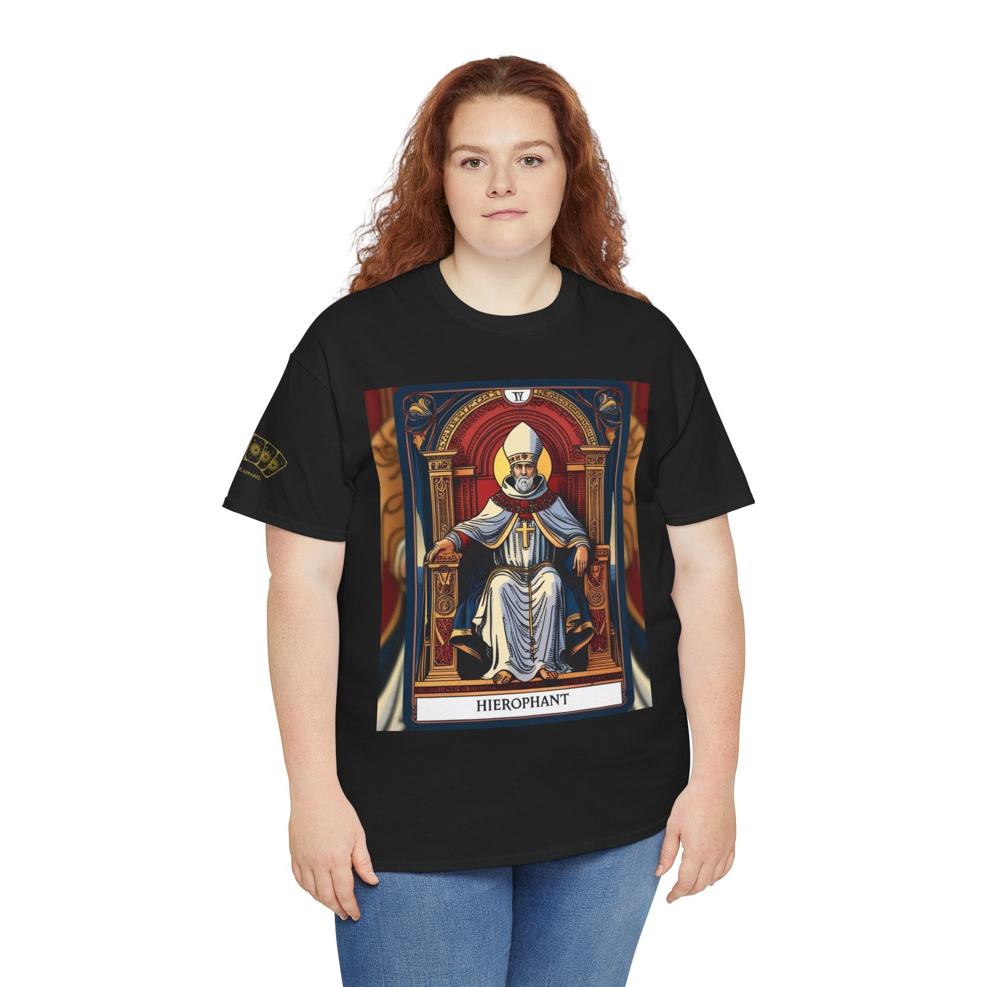 Herbal Mystic Tee - Unisex Heavy Cotton T-Shirt, Tarot Shirt, Spiritual Gift, Boho Fashion, Unisex Tarot Tee