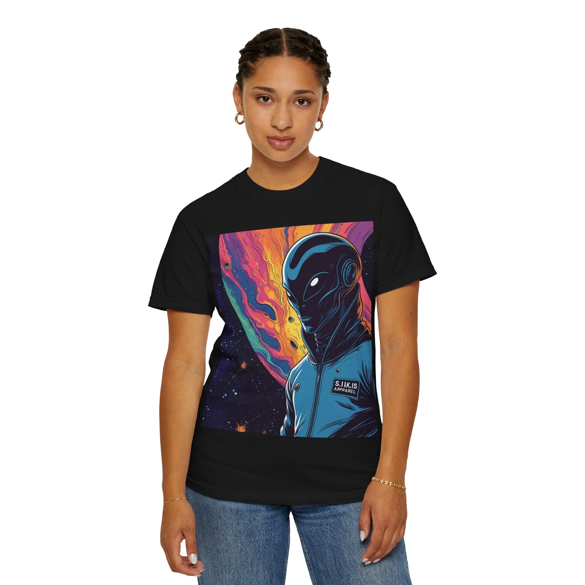 Galactic Adventure T-Shirt | Space Graphic Tee, Unisex Casual Wear, Gift for Astronaut Lovers, Trendy Space-Themed Apparel, Cosmic T-Shirt