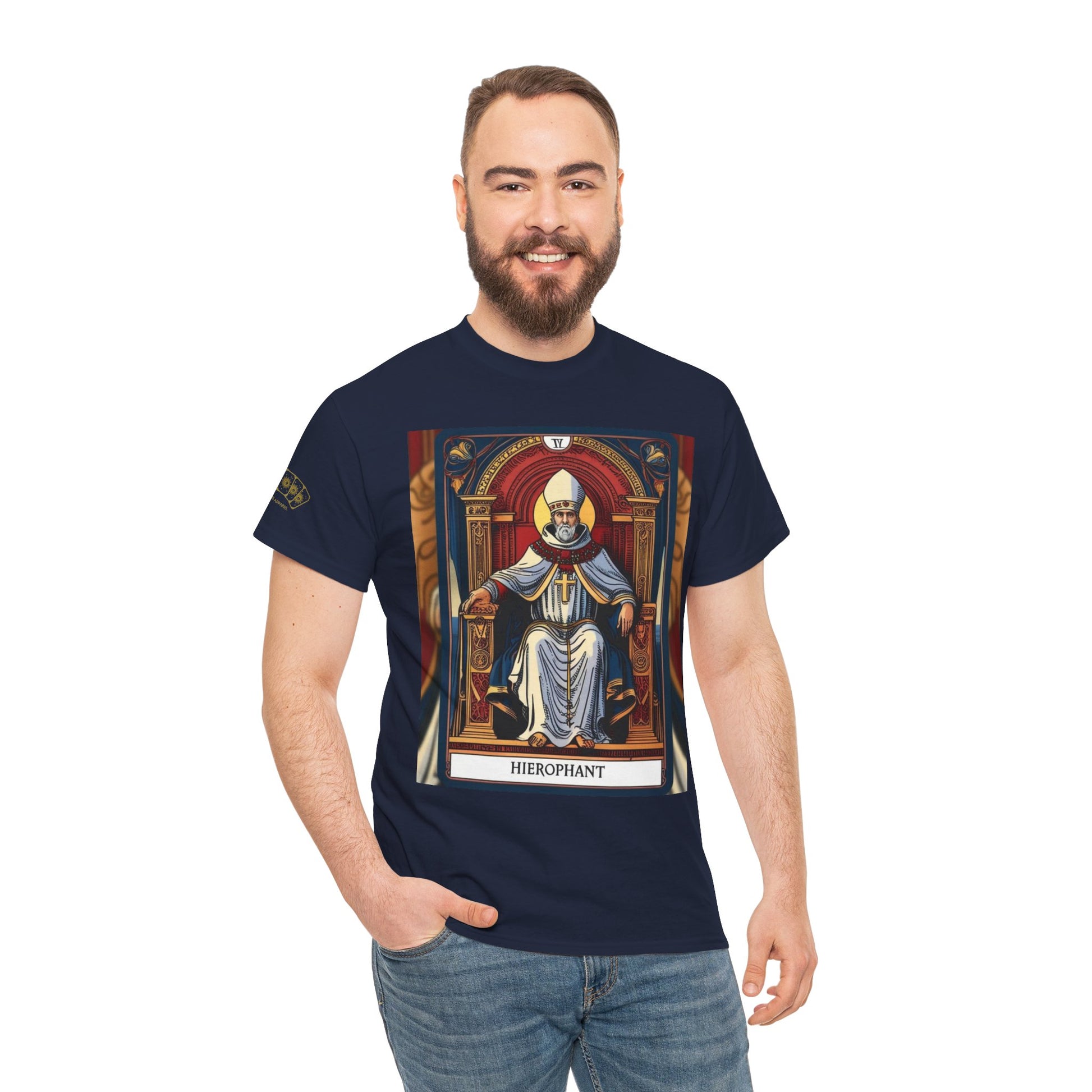 Herbal Mystic Tee - Unisex Heavy Cotton T-Shirt, Tarot Shirt, Spiritual Gift, Boho Fashion, Unisex Tarot Tee